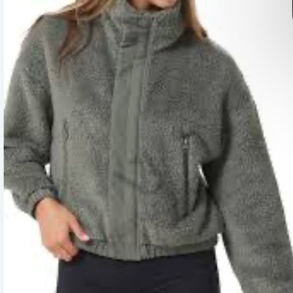 Vuori Sherpa jacket. Moss Green Medium - Picture 3 of 3